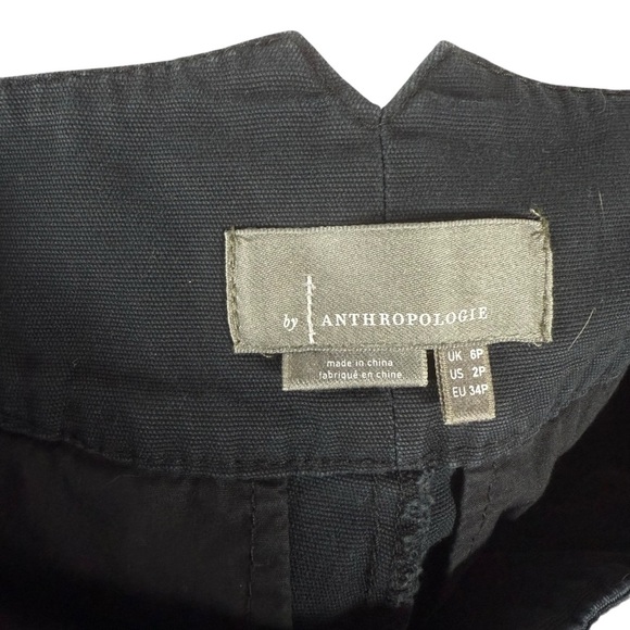 Anthropologie Women’s Matador Embroidered Floral Pants in Navy Size 2P - Picture 10 of 15